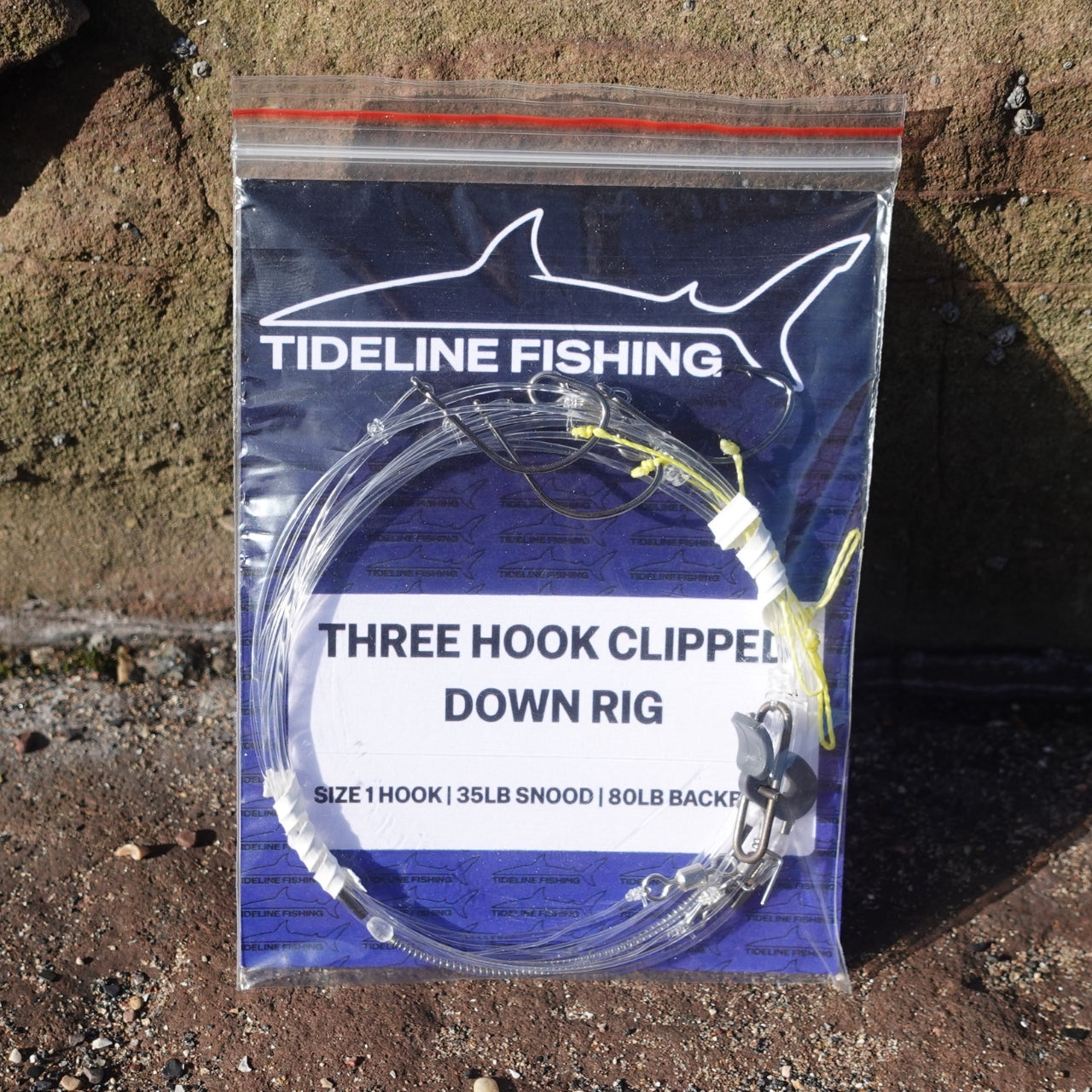 Three hook clip down rig