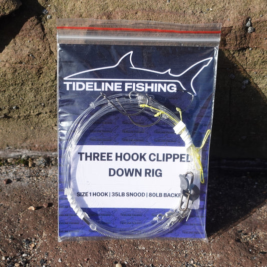 Three hook clip down rig